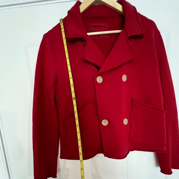 Frank Eileen Mini Belfast Crimson Red Size XS NWT - Picture 6 of 7